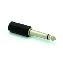 1/8" to 1/4" (3.55 to 6.35mm) Adapter Mono