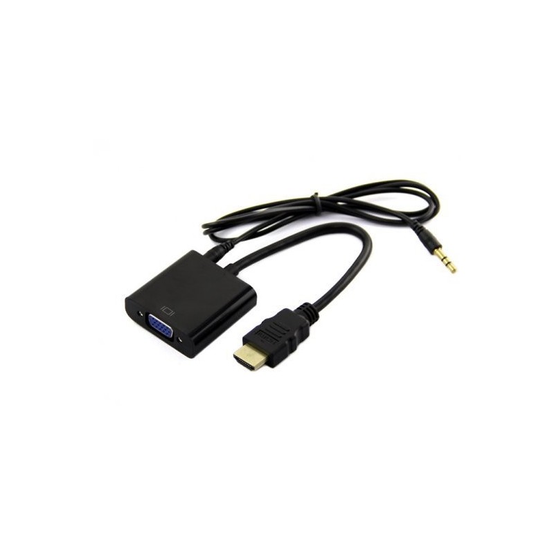 HDMI to VGA Adapter for Raspberry Pi (with Audio)