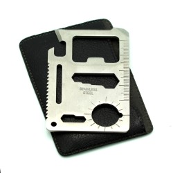 Stainless Steel Multi Tool Card 11 in 1
