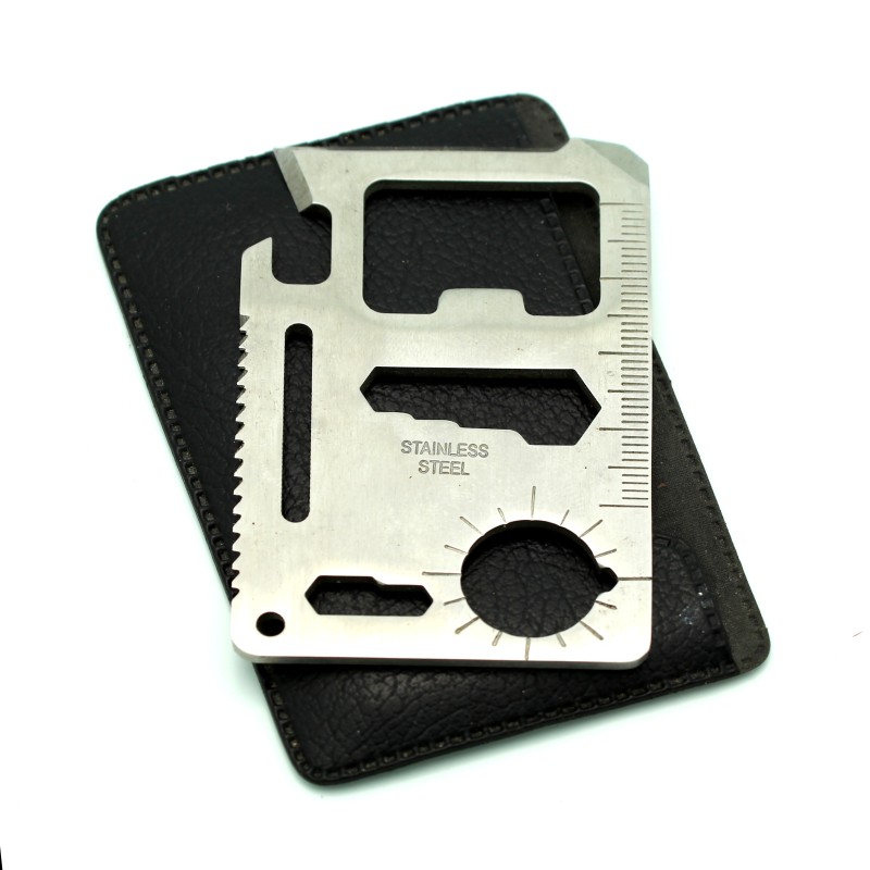 Stainless Steel Multi Tool Card 11 in 1