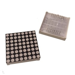 Red LED Matrix Panel - Small 8x8