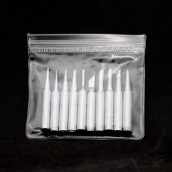 Soldering Station 10pc Tip Set 900M-T-K For Hakko 936 Fx888/888D SAIKE 909D/852