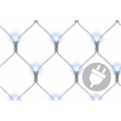 Cool White LED Net Lights / Fairy Lights / Christmas Lights 6.6 x 6.6 feet for Bushes