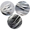 Cool White LED Net Lights / Fairy Lights / Christmas Lights 6.6 x 6.6 feet for Bushes