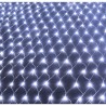 Cool White LED Net Lights / Fairy Lights / Christmas Lights 6.6 x 6.6 feet for Bushes