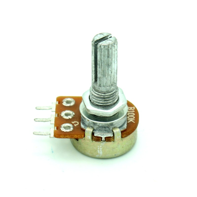 B100K Linear 100K Ohm Taper Potentiometer