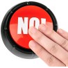 NO Button Desktop Sound Toy Great for All Ages Fun Stress Reliever, Party Games Tools Holiday Supplies Board Games Toy Gift