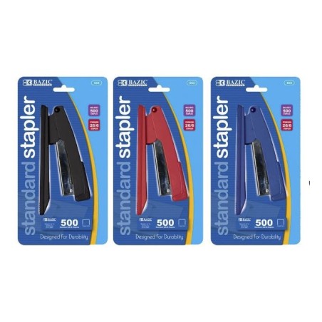 BAZIC Heavy Duty Metal Stapler w Staples Office Supplies