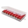 Plastic 8 x 18650 Battery Case
