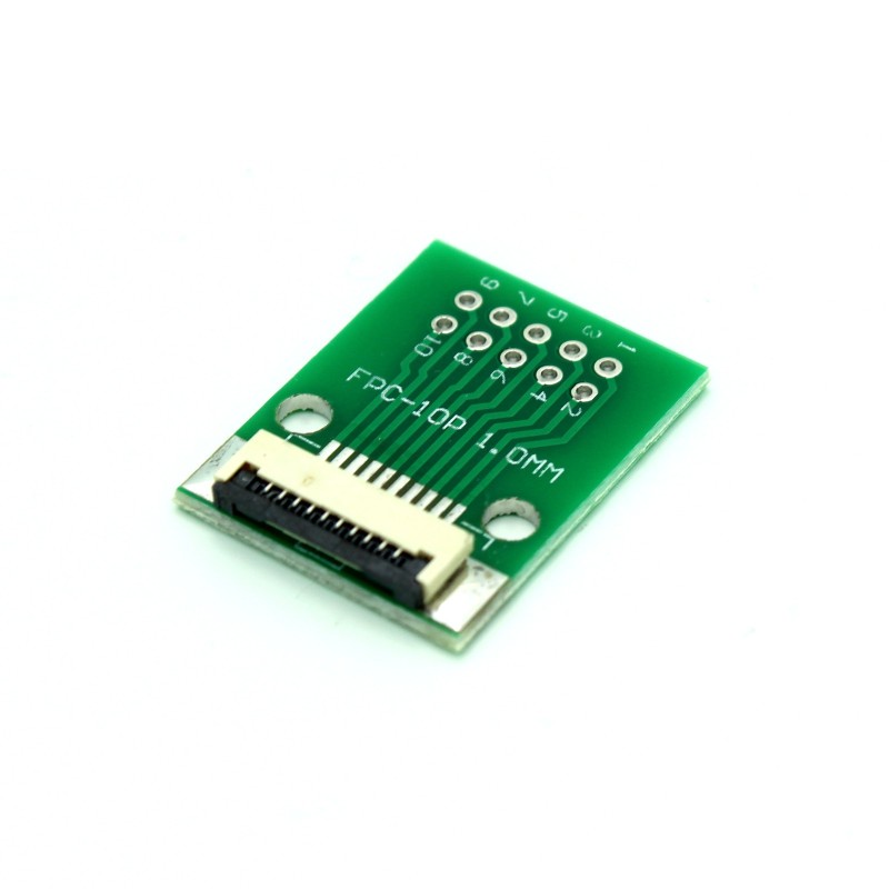 10 Pin 0.5mm & 1mm pitch FPC to DIP Breakout