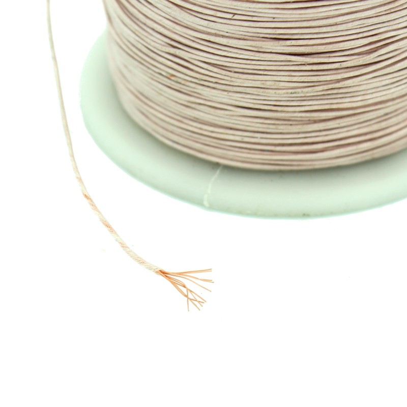 Cloth Covered Antenna Wire 30 Gauge 30AWG 10-Strand Stranded Copper Wire by the meter