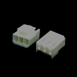 3 pin VH Female Center Lock Connector 3.96mm Pitch