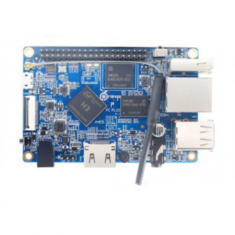Orange Pi PC Plus: 1GB RAM 1.6Ghz Quad-Core Processor