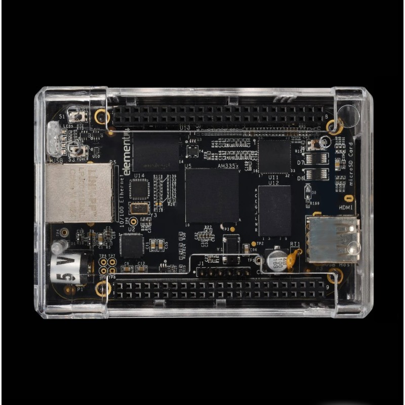 Beaglebone Black Rev C Case