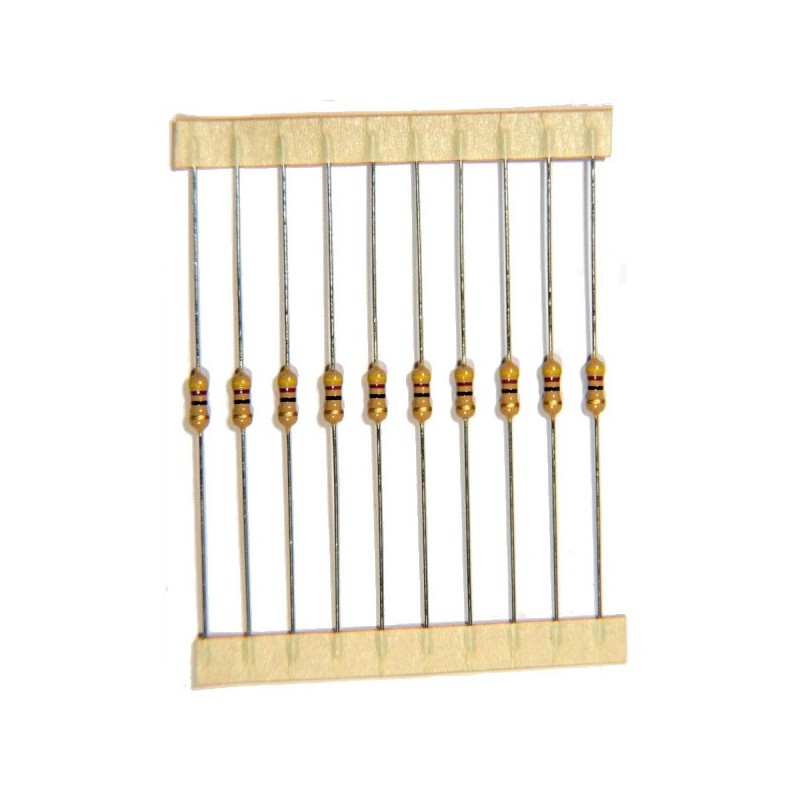 Single Value Resistor 10 pack : 1/4W 5% Carbon-Film