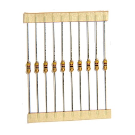 Single Value Resistor 10 pack : 1/4W 5% Carbon-Film