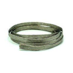 Conductive Ribbon 5mm Tinned Copper - Silver Colored