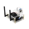 Yahboom Jetson Nano Development Board Acrylic NVIDIA Protective Case With Cooling Fan Compatible B01