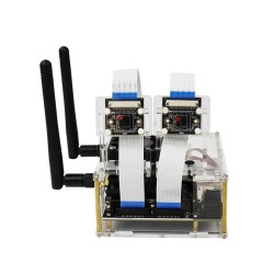 Yahboom Jetson Nano Development Board Acrylic NVIDIA Protective Case With Cooling Fan Compatible B01
