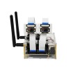 Yahboom Jetson Nano Development Board Acrylic NVIDIA Protective Case With Cooling Fan Compatible B01