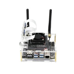 Yahboom Jetson Nano Development Board Acrylic NVIDIA Protective Case With Cooling Fan Compatible B01
