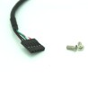 Panel Mount USB Breakout Cable (5 Pin Female Header)