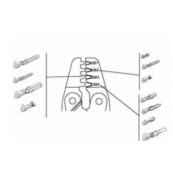 Crimping Tool for JST, Amp, Delphi & Molex Connectors