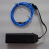 EL Flowing Effect Wire with Inverter - Blue