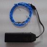 EL Flowing Effect Wire with Inverter - Blue