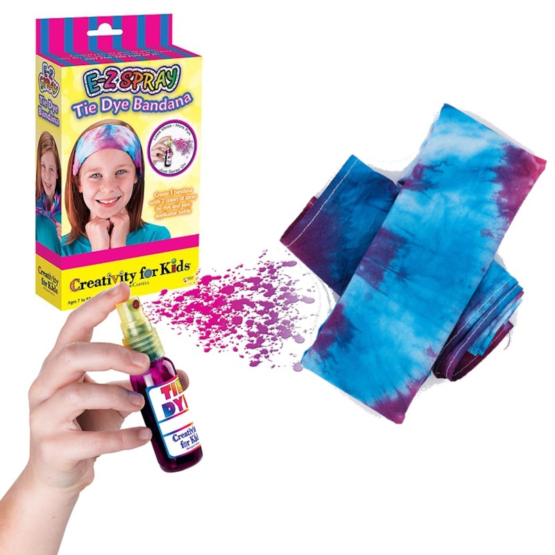 E-Z Spray Tie Dye Bandana