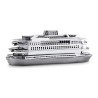 Staten Island Ferry: 3D Steel Laser Cut Model