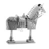 Horse Armor 3D Laser Cut Steel Model Kit