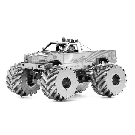 Monster Truck 3D Laser Cut Steel Model Kit