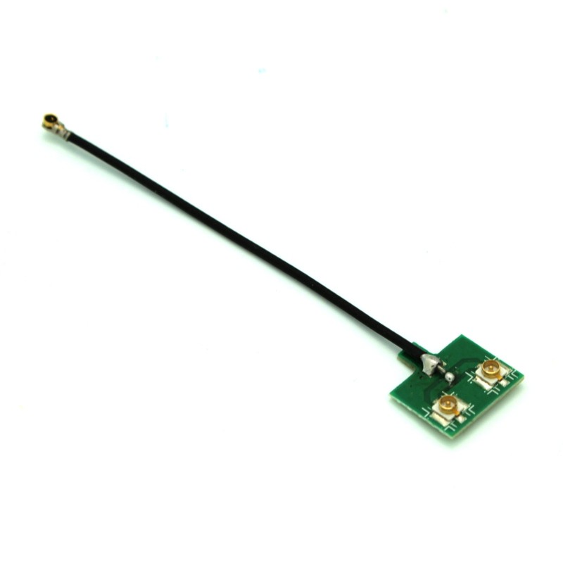 IPEX Y Type Splitter Cable 1 MHF4 plug right angle to 2x UFL U.FL PCB 0.81mm IPX