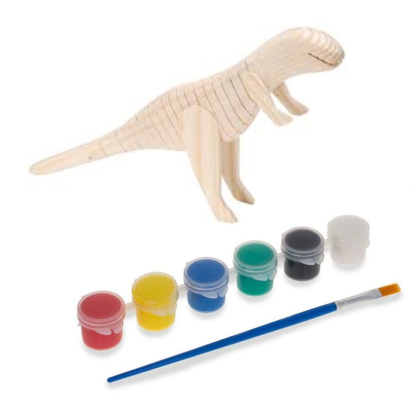 T Rex Wood Model Paint Kit