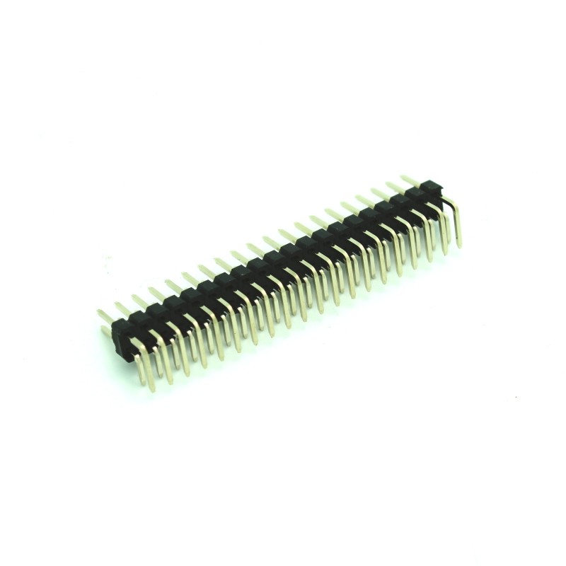 Right Angle 2x20 40 Pin Male Header 90 Degree