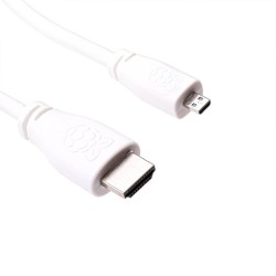 Official Raspberry Pi 4 Micro-HDMI to HDMI Cable - 3.28ft 1m