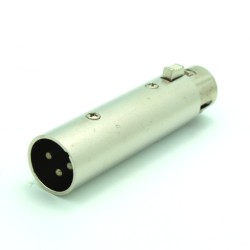 3 Pin XLR Male to 5 Pin XLR Female DMX Converter