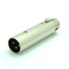 3 Pin XLR Male to 5 Pin XLR Female DMX Converter