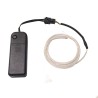 EL Flowing Effect Wire with Inverter - Transparent Blue