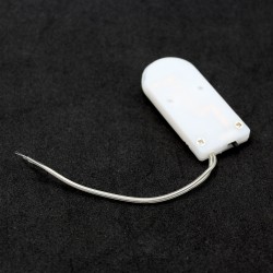 Clear 2 x 2032 Coin Cell Battery Holder with ON/OFF switch - 6V